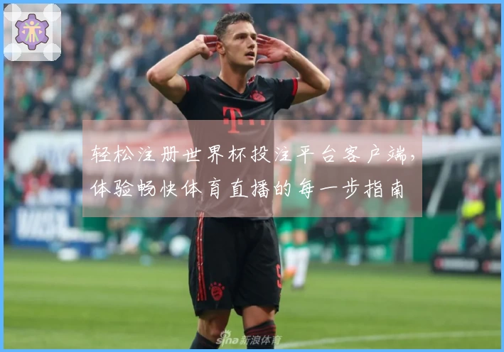 轻松注册世界杯投注平台客户端，体验畅快体育直播的每一步指南
