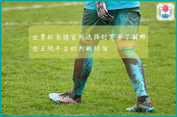 世界杯竞猜官网选择时需要了解哪些正规平台的判断标准