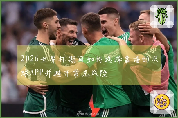 2026世界杯期间如何选择靠谱的买球APP并避开常见风险