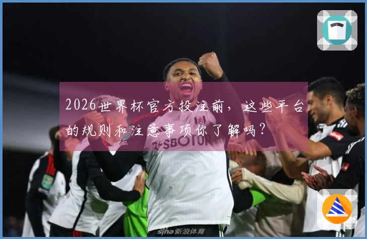 2026世界杯官方投注前，这些平台的规则和注意事项你了解吗？